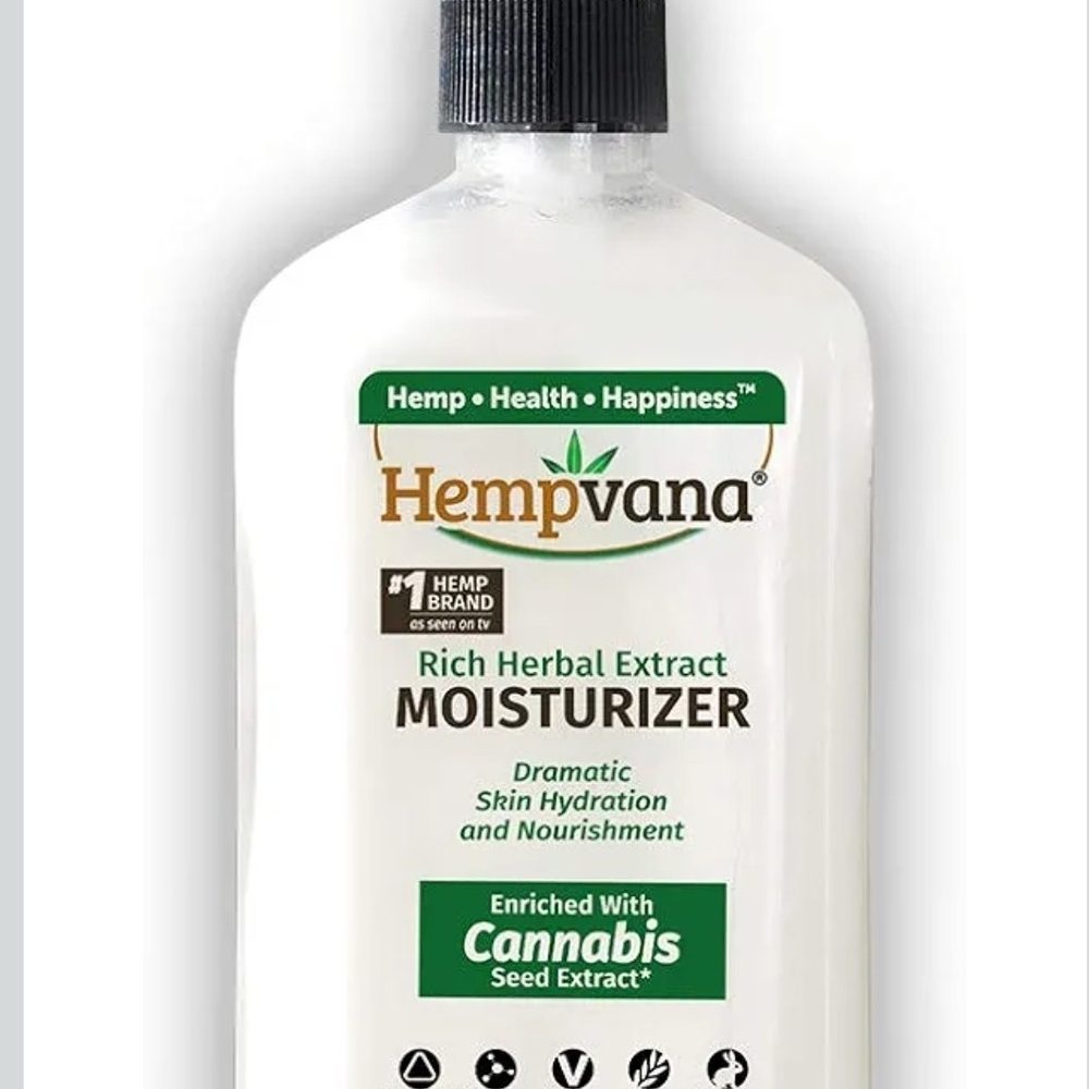 White Moisturizer with Cannabis Seed Extract